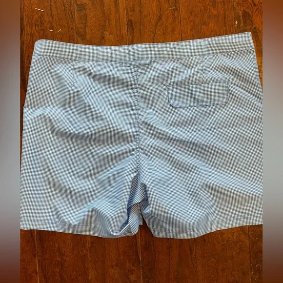 NWT Mens Ibiza ocean club swim shorts blue gingham size 38 - Picture 6 of 9